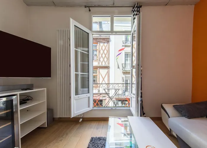 Apartmán Hyper Centre - Rue St Laud, 2min Ralliement